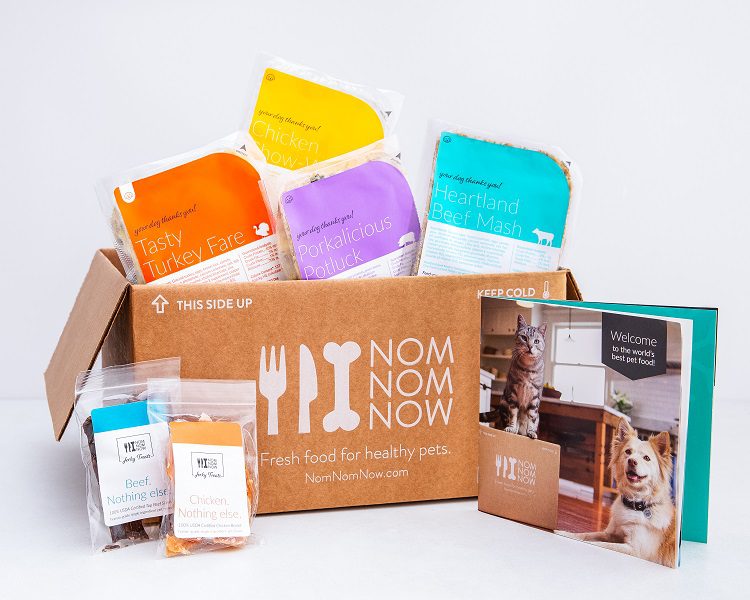 FDA dog food report, nomnomnow box of recipes